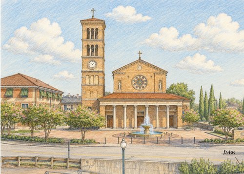 Churchcolorpencil