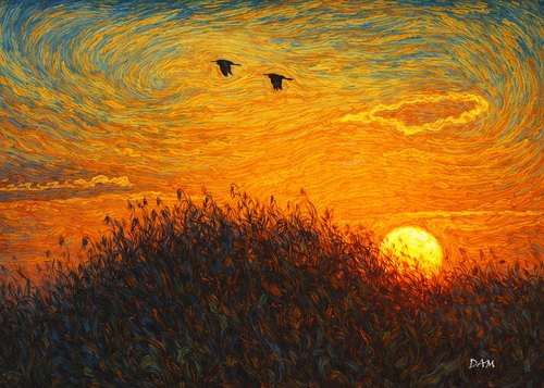 Sunrise Rice Vangogh